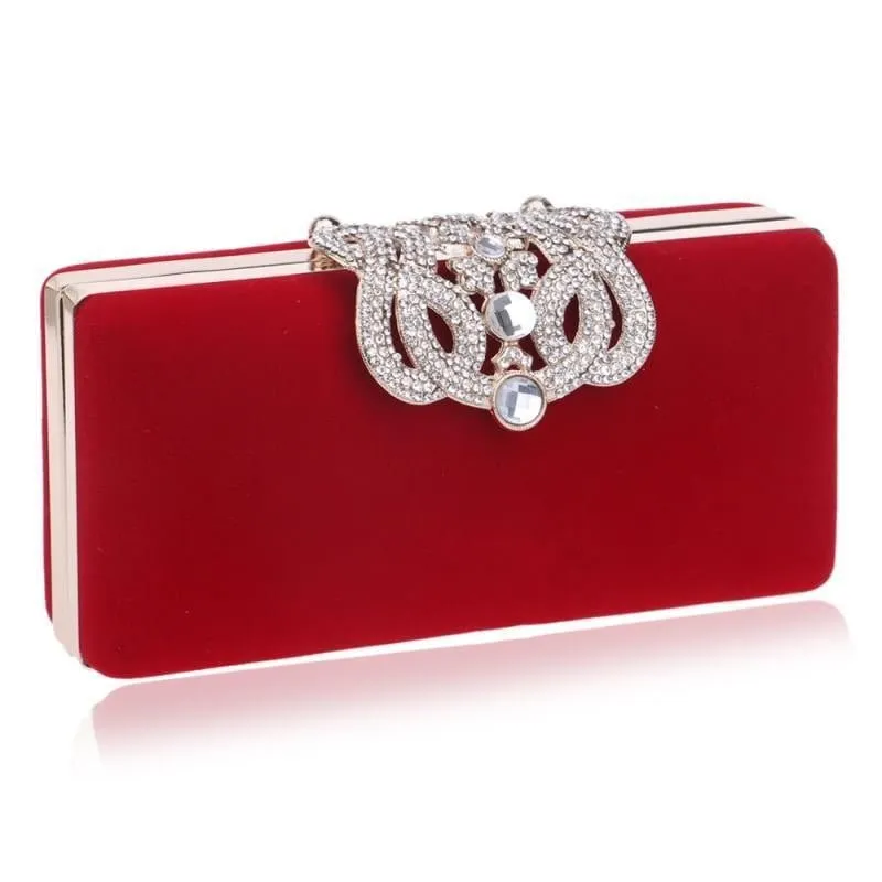 Clutch Bags for Weddings Crown Snap