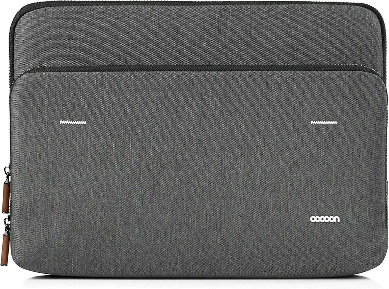 Cocoon MCS2401GF Graphite 15" Sleeve with Built-in Grid-IT! Accessory Organizer (Graphite Gray)