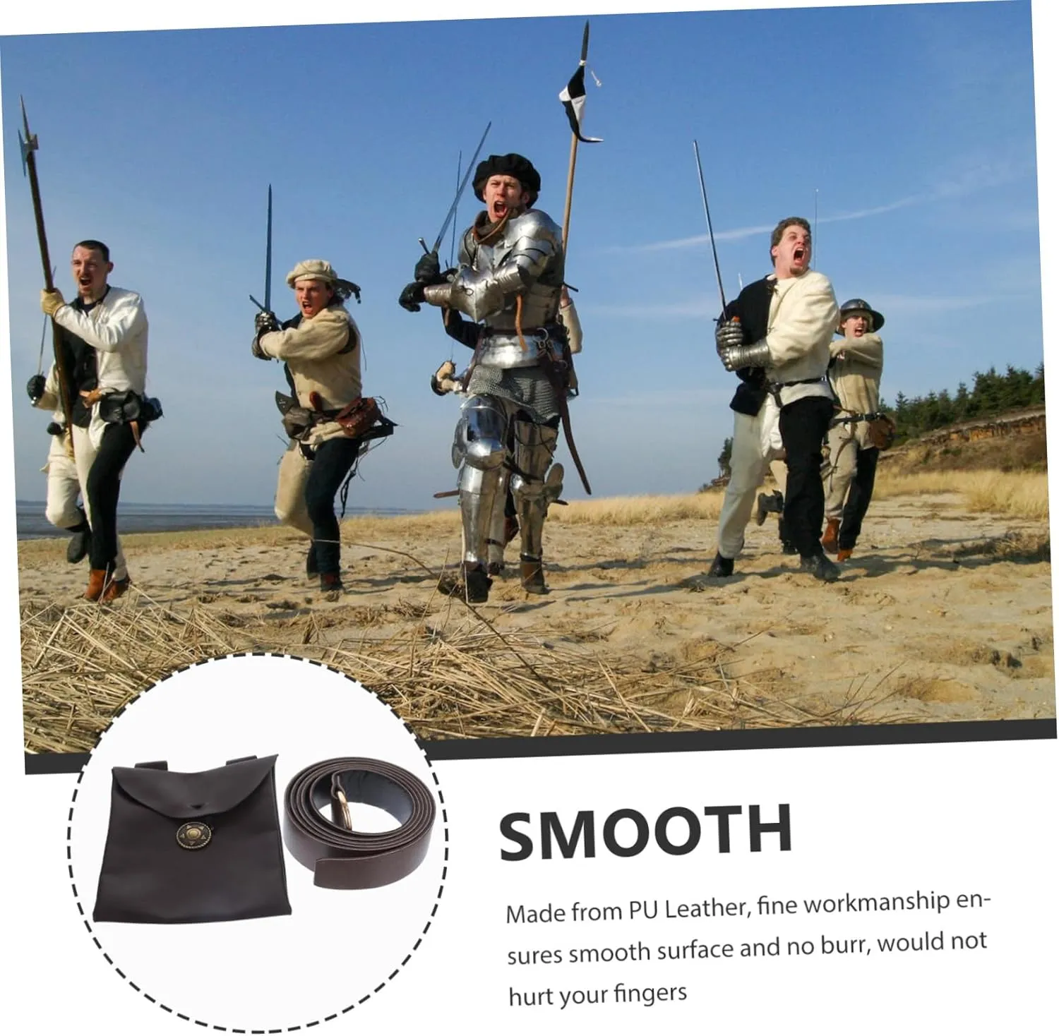 Cosplay Favor Halloween Medieval Belt Bag Medieval Cosplay Bag Waist Strap Fanny Bag Belt Pouch Medieval