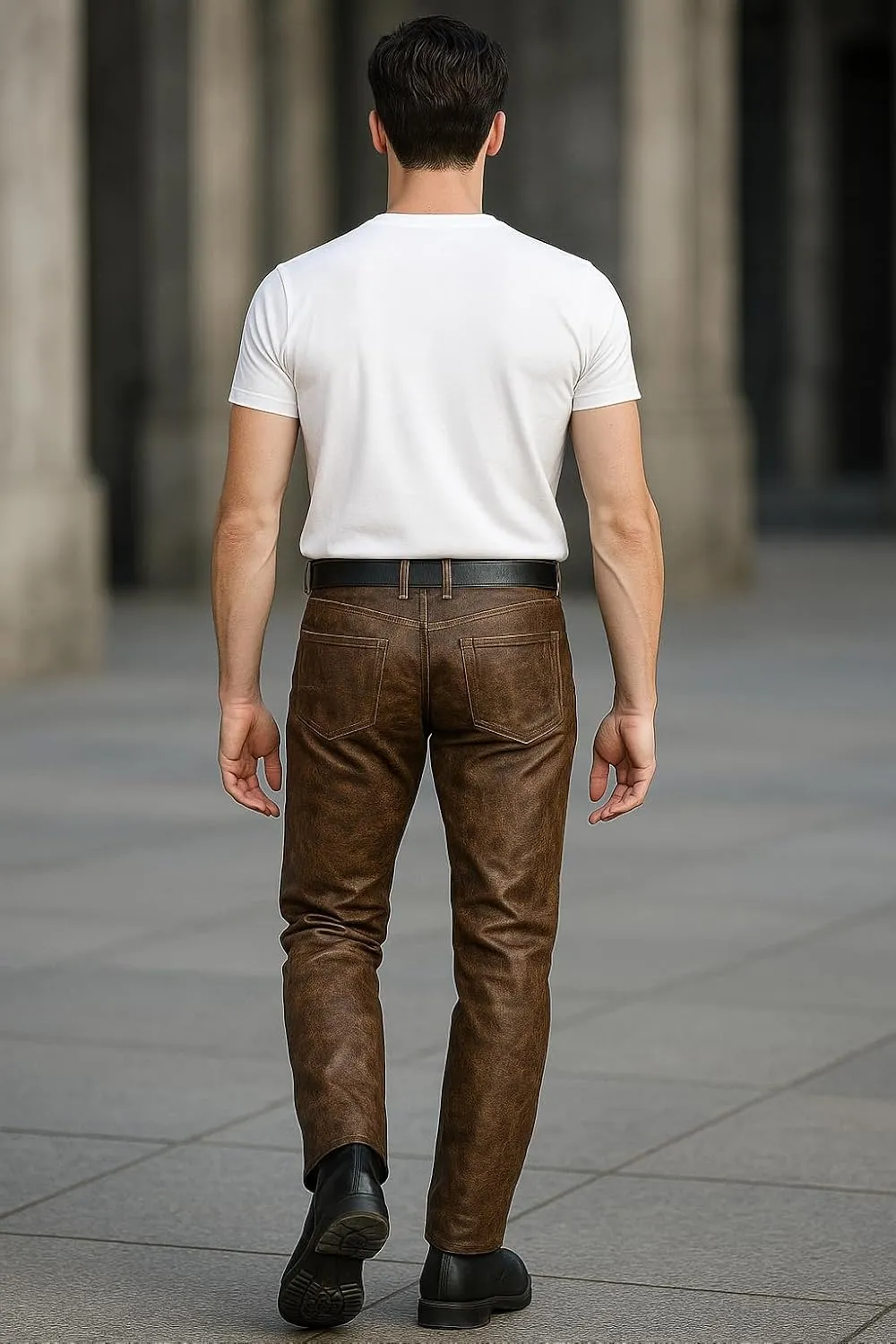 Cowboy Western Traditional Native American Pant for Men Casual Classic Breeches Fashion