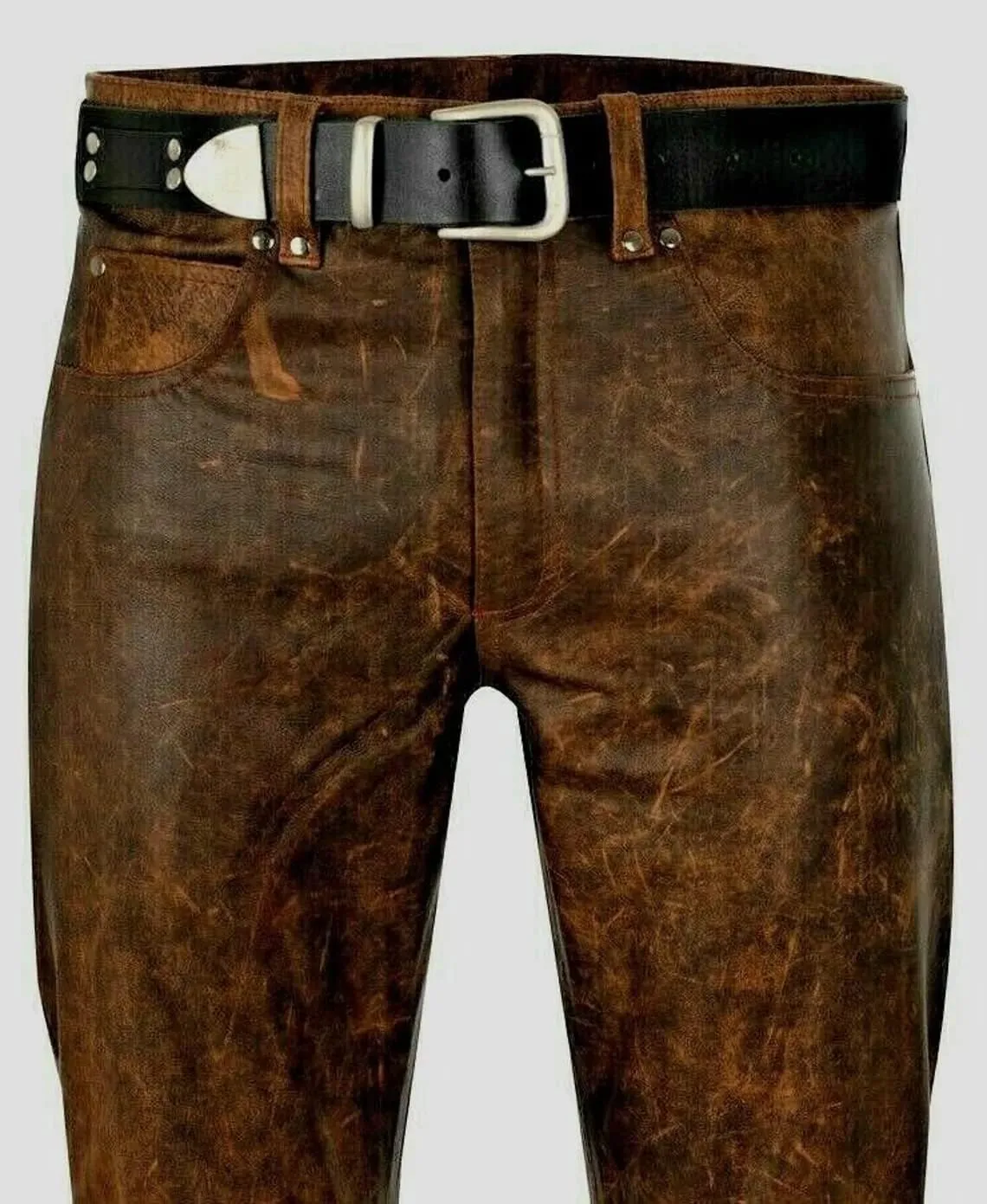 Cowboy Western Traditional Native American Pant for Men Casual Classic Breeches Fashion