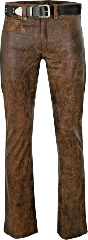 Cowboy Western Traditional Native American Pant for Men Casual Classic Breeches Fashion