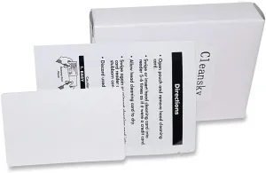CR80 Cleaning Cards, Dual Side Card Reader Cleaner, POS Swipe Terminal Cleaning Cards CK-CR80 (25pcs)