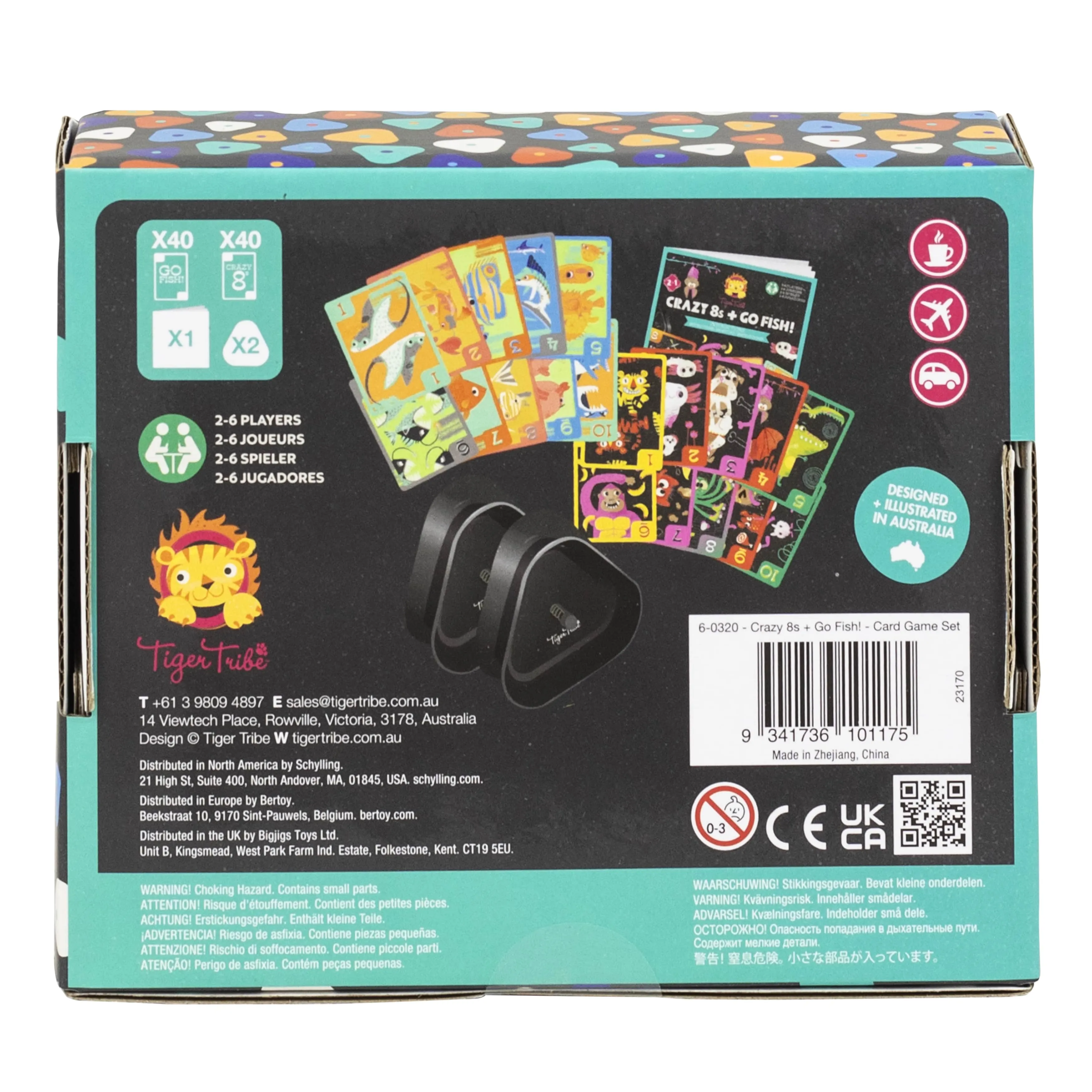 Crazy 8s   Go Fish! - Card Game Set