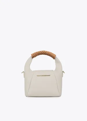 Crossbody bag with braided detail