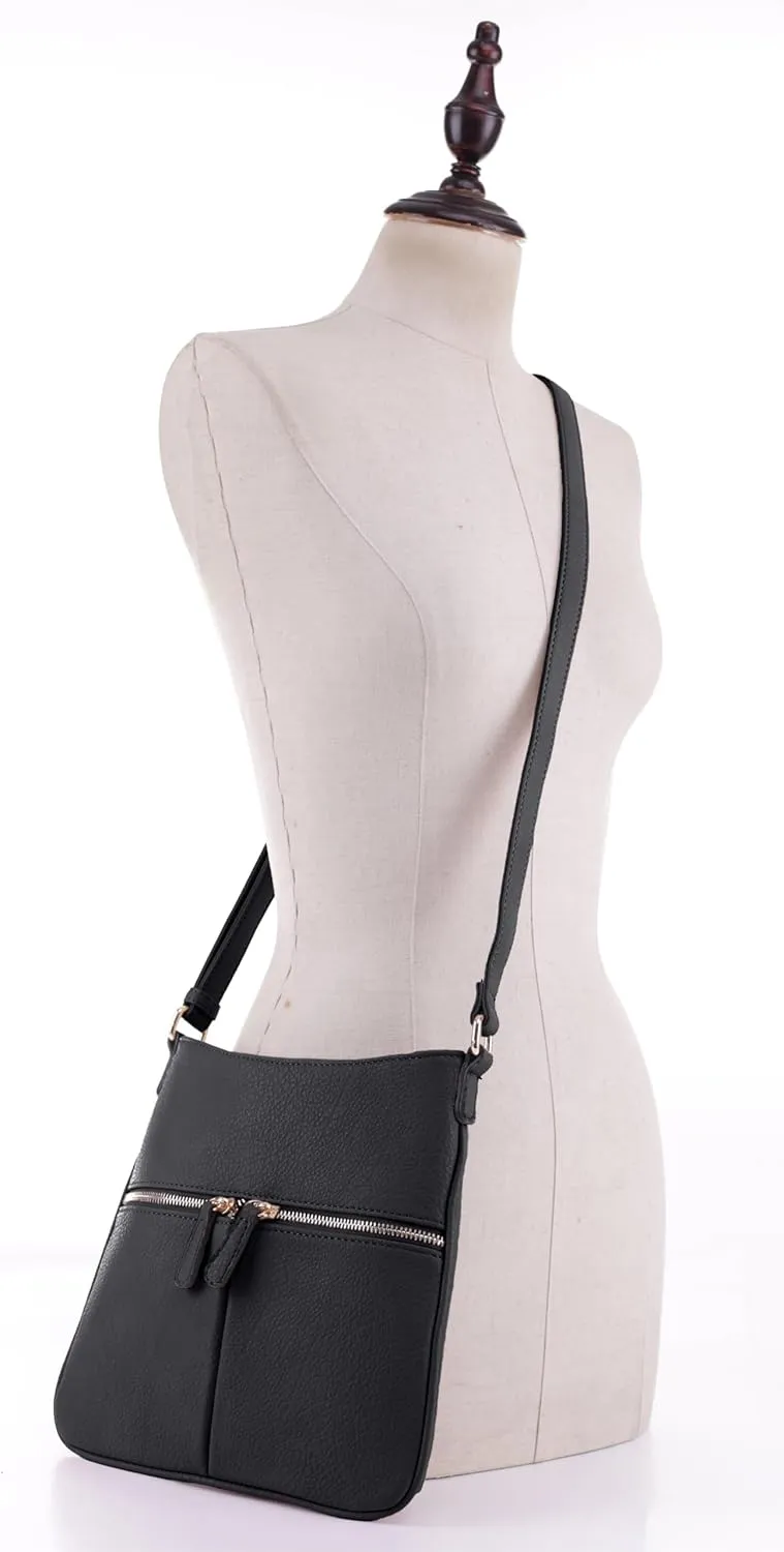 Crossbody Travel Bag, Adjustable Strap, Multiple Pockets