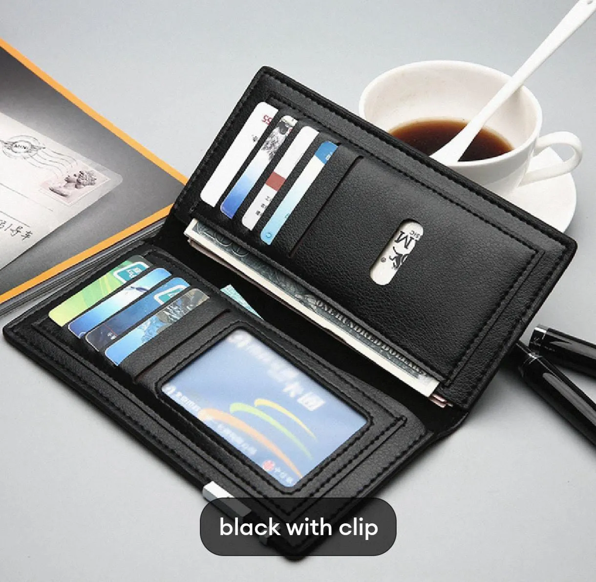Cute Cardholder Leather long wallet for women girls – Stylish purse for women