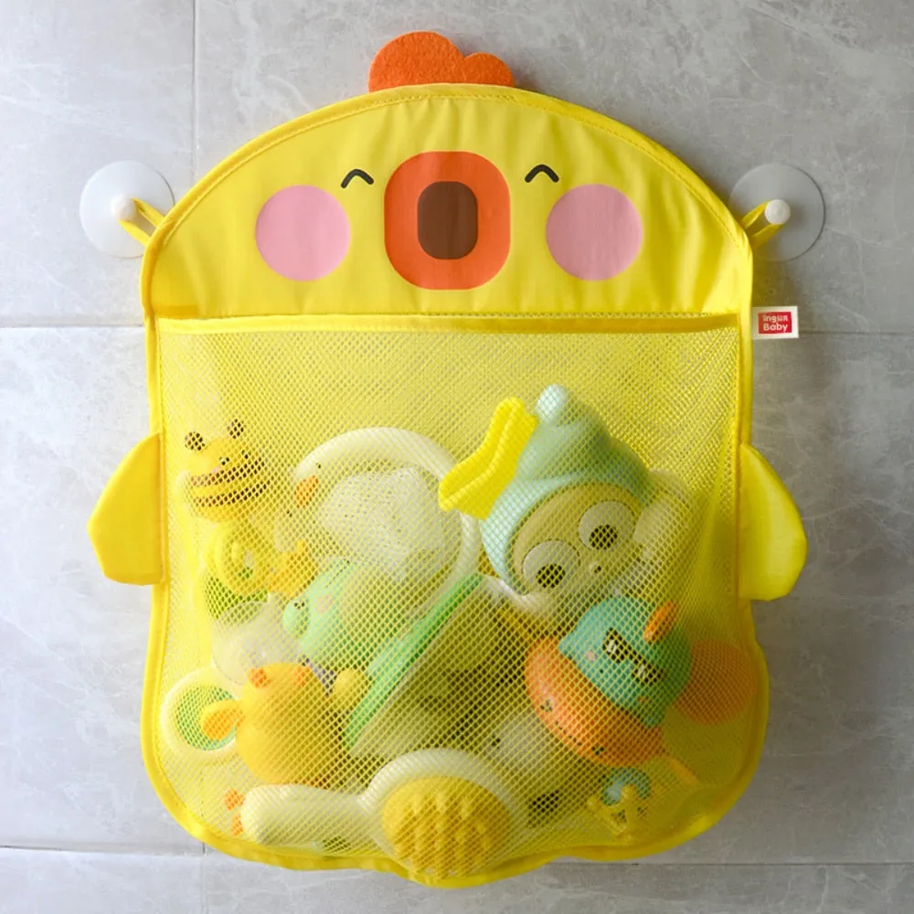 Cute Duck Dinosaur Mesh Net Storage Bag