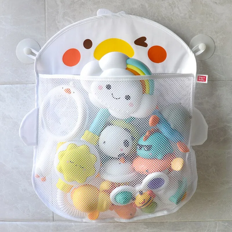 Cute Duck Dinosaur Mesh Net Storage Bag