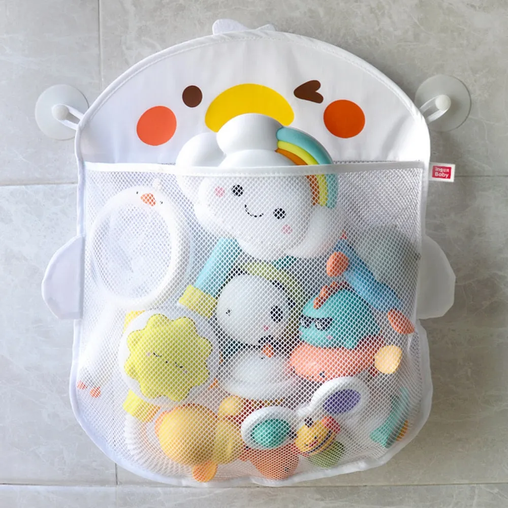 Cute Duck Dinosaur Mesh Net Storage Bag