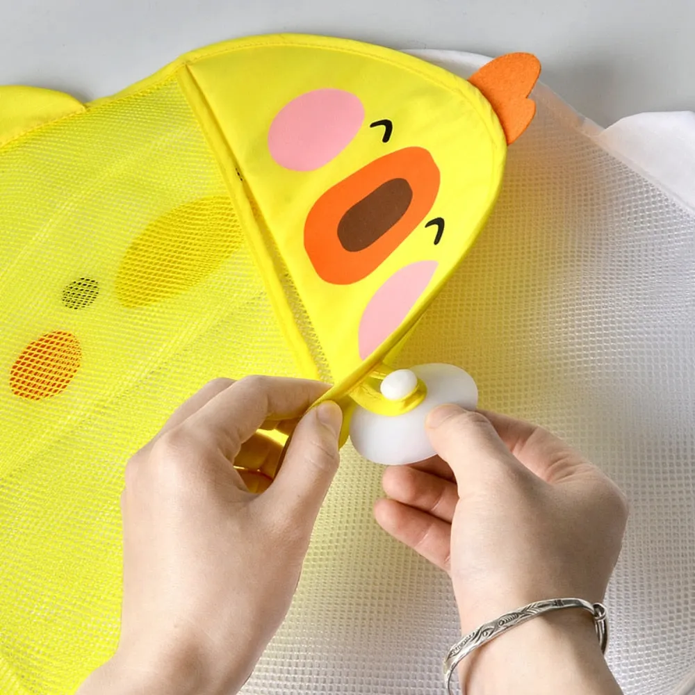 Cute Duck Dinosaur Mesh Net Storage Bag