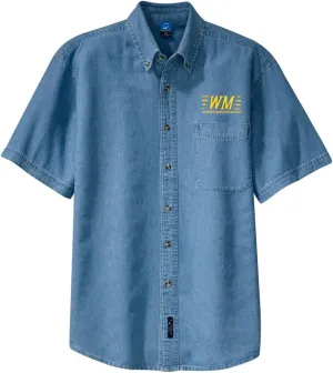 Daylight Sales Western Maryland Speed Lettering Short Sleeve Shirt Navy Adult M [den07SS]