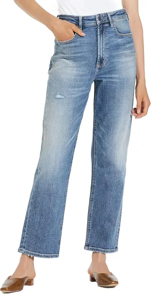 DEAR JOHN 90's Women's Jeans Straight Leg High Rise Ankle Inseam