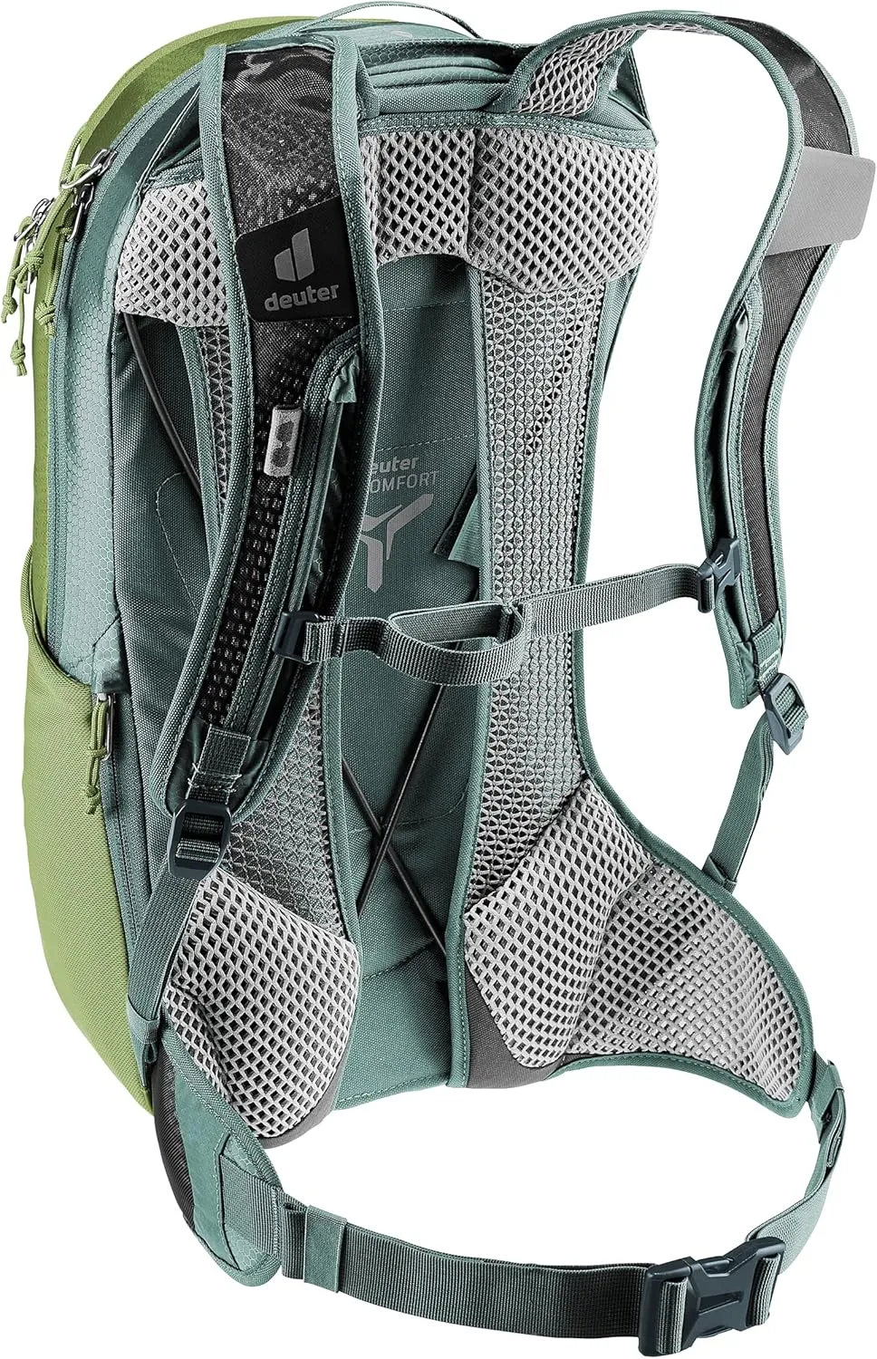 Deuter Race Air 10L Mountain Biking, Gravel Biking Touring Daily Commuting Backpack, Meadow-ivy, 10 L