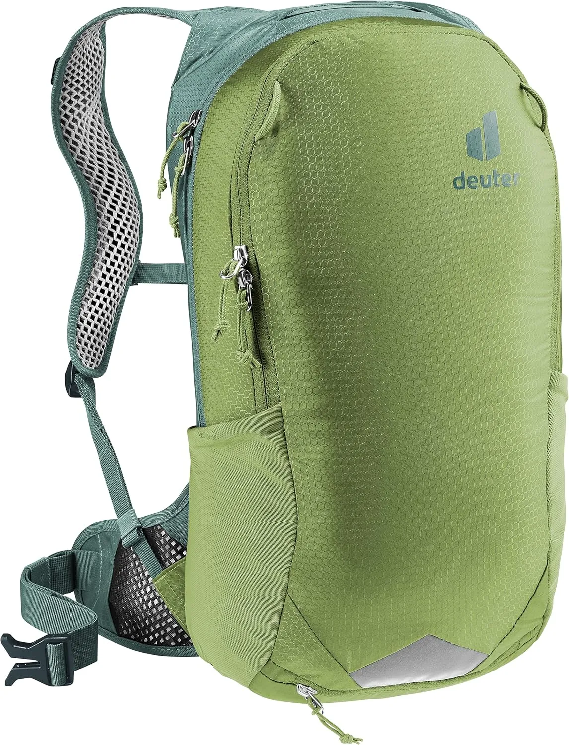 Deuter Race Air 10L Mountain Biking, Gravel Biking Touring Daily Commuting Backpack, Meadow-ivy, 10 L