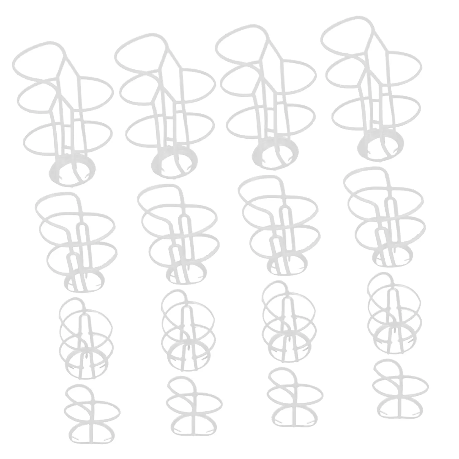 Didiseaon 40pcs Infusion Nets Saline Bottle Nets Pp Material Mesh Bag Drip Stand Vial Holder