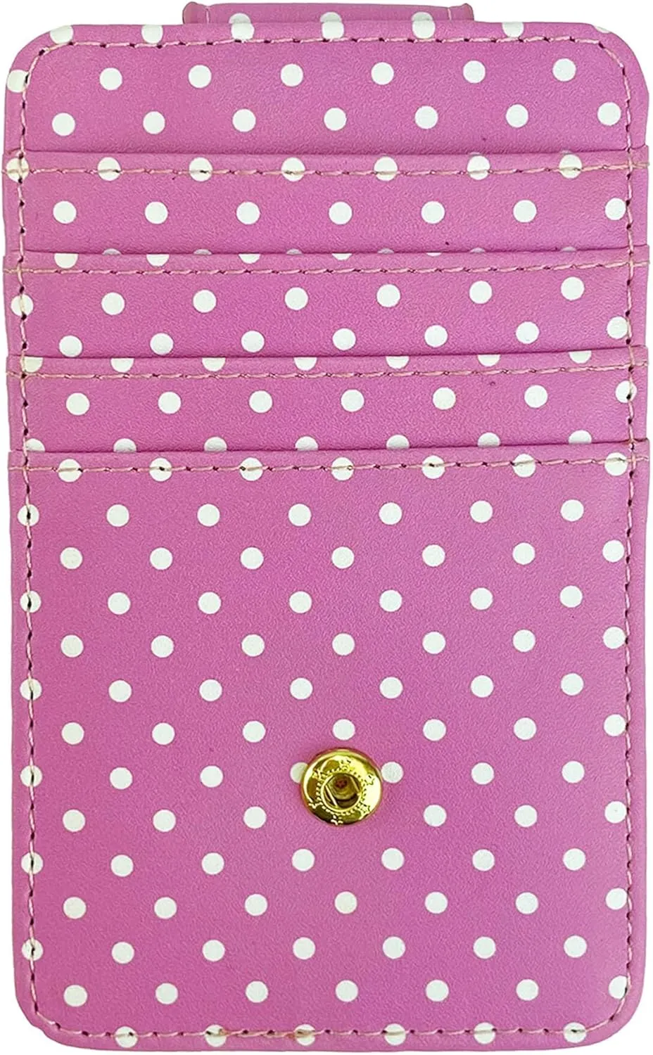 Disney Card Holder Wallet Slim Compact (Minnie Mouse Pink)