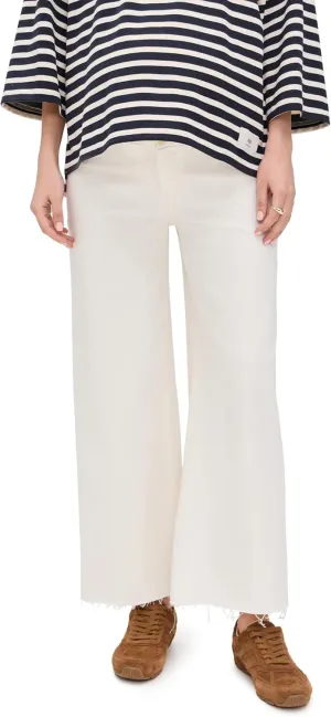 DL1961 Women's Hepburn Maternity High Rise Wide Leg Jeans