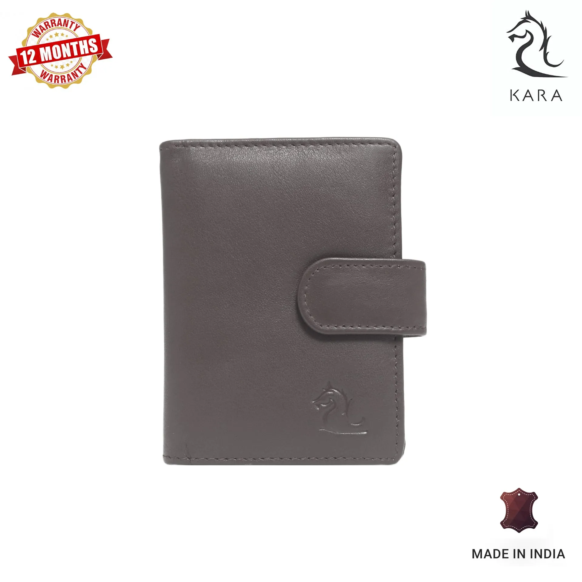 Effortless Style Genuine Leather Card Holder