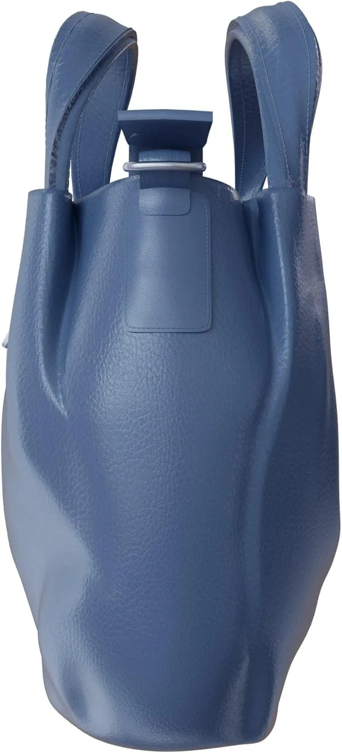 Elegant vegan women's handbag made of faux leather with shoulder function 30610