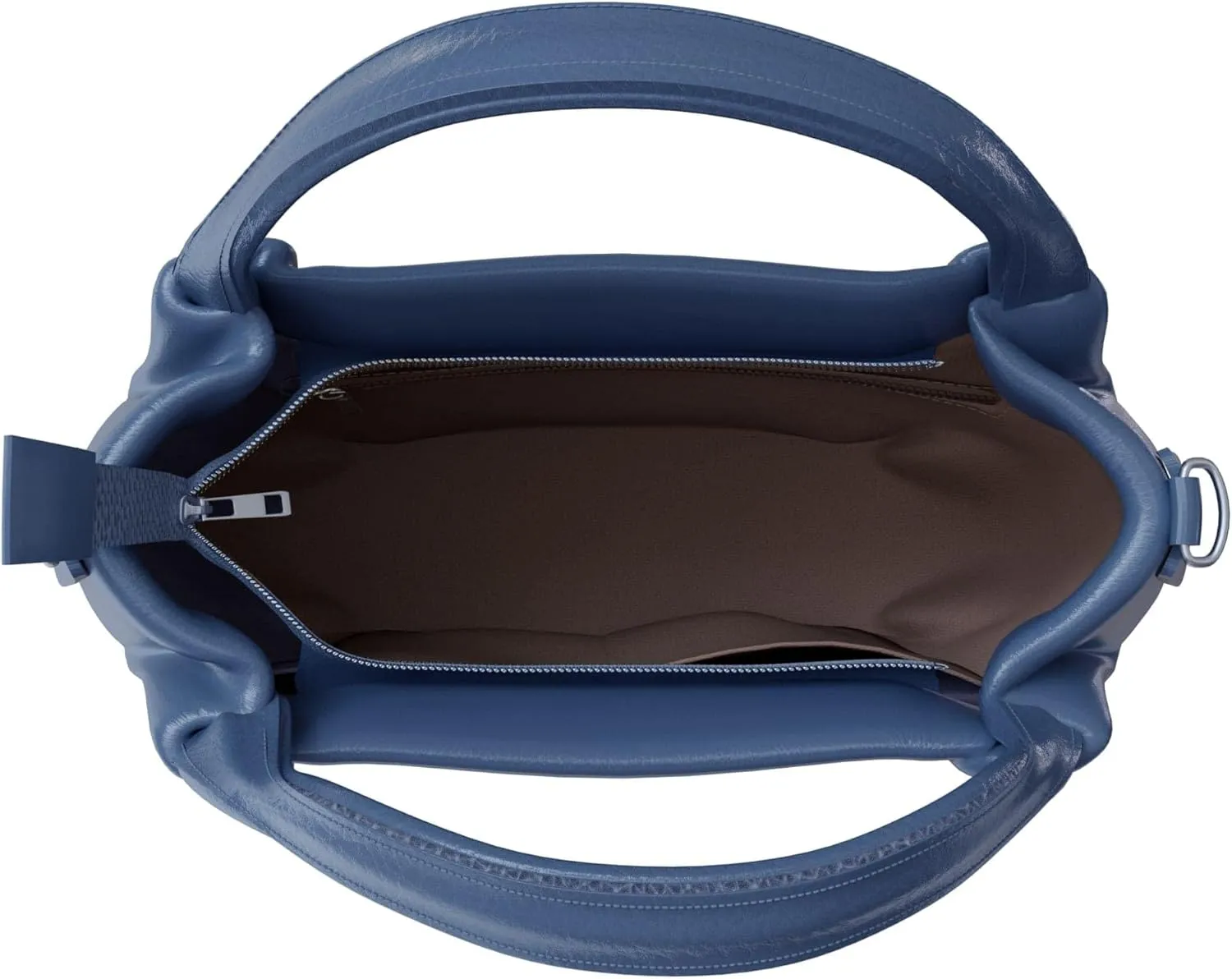 Elegant vegan women's handbag made of faux leather with shoulder function 30610