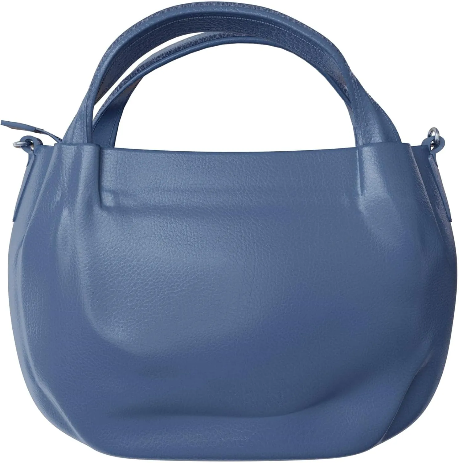 Elegant vegan women's handbag made of faux leather with shoulder function 30610