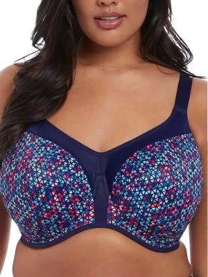 Elomi Women's Energise Underwire with Racerback Conversion Sports Bra (8042)