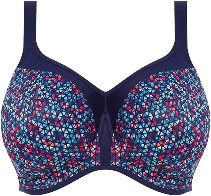 Elomi Women's Energise Underwire with Racerback Conversion Sports Bra (8042)