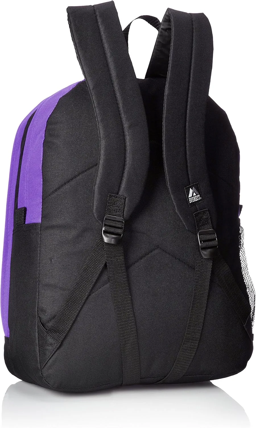 Everest Double Main Compartment Backpack, Dark Purple, One Size