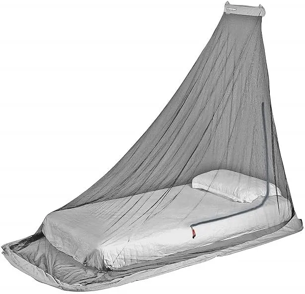 Expedition SoloNet Single Mosquito Net with Ultra-Fine Black Netting and Built-in Groundsheet