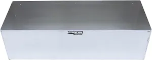 Extreme Max 5001.6077 Aluminum Triple Fuel Jug Holder - Fits Three 5 Gallon Containers, Storage Organizer for Enclosed Race Trailer, Shop, Garage, Storage, Silver