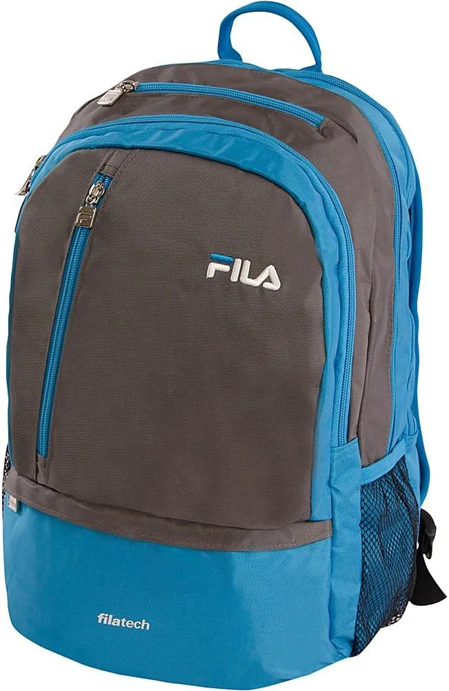 FILA Duel Tablet and Laptop Backpack, Black