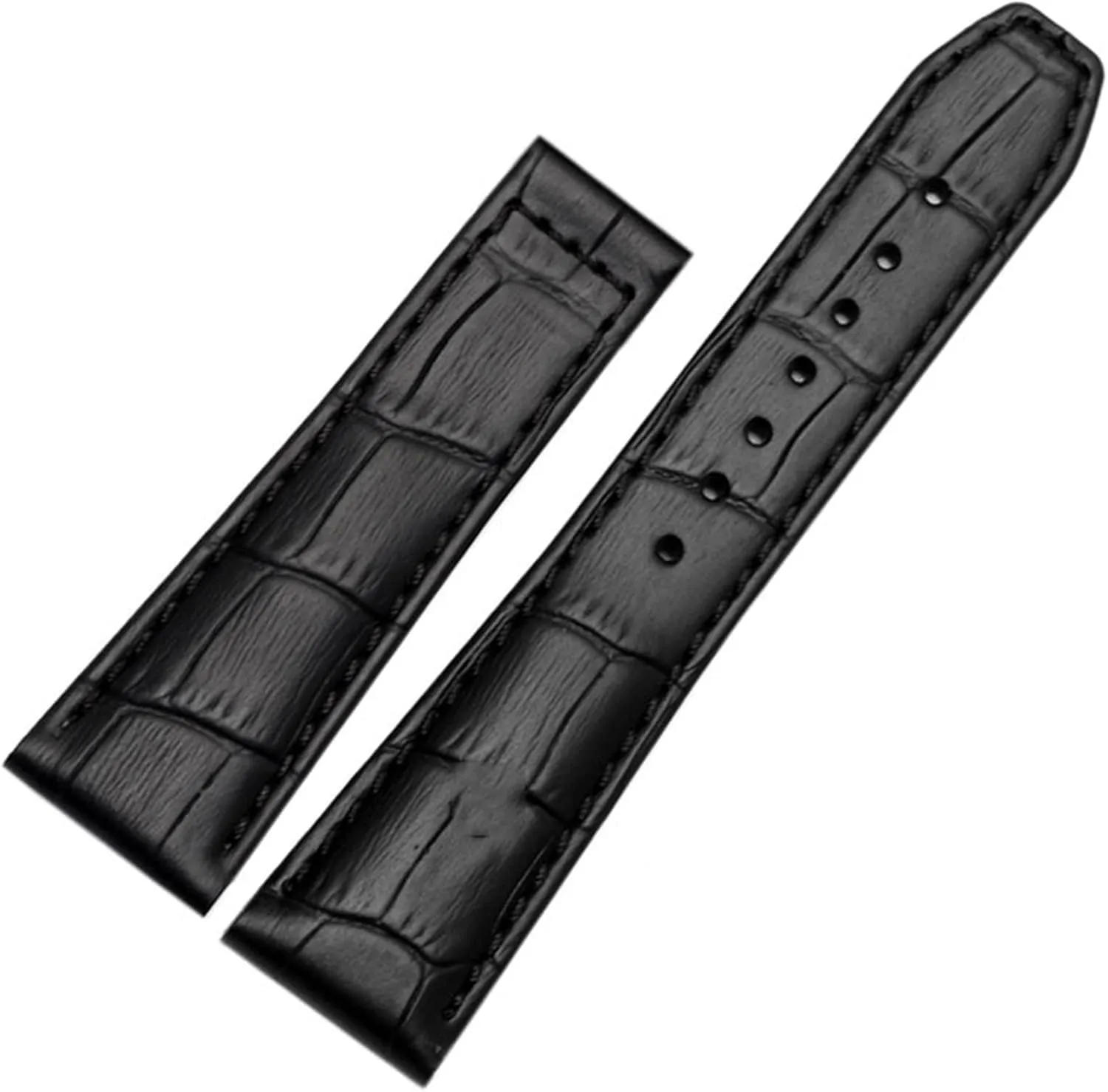 First Layer Calfskin Strap For MAURICE LACROIX Eliros Watchband Cow Genuine Leather Leather Bands 20mm 22mm With Folding Buckle