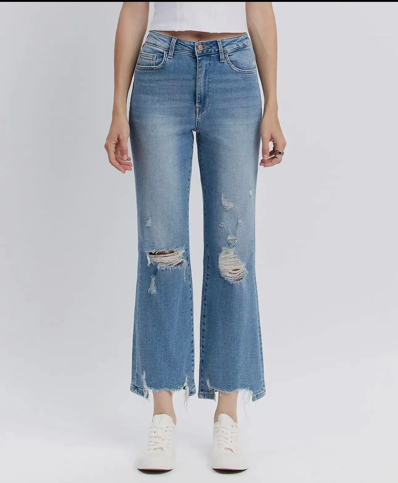 FLYING MONKEY| 90s Vintage Ankle Flare