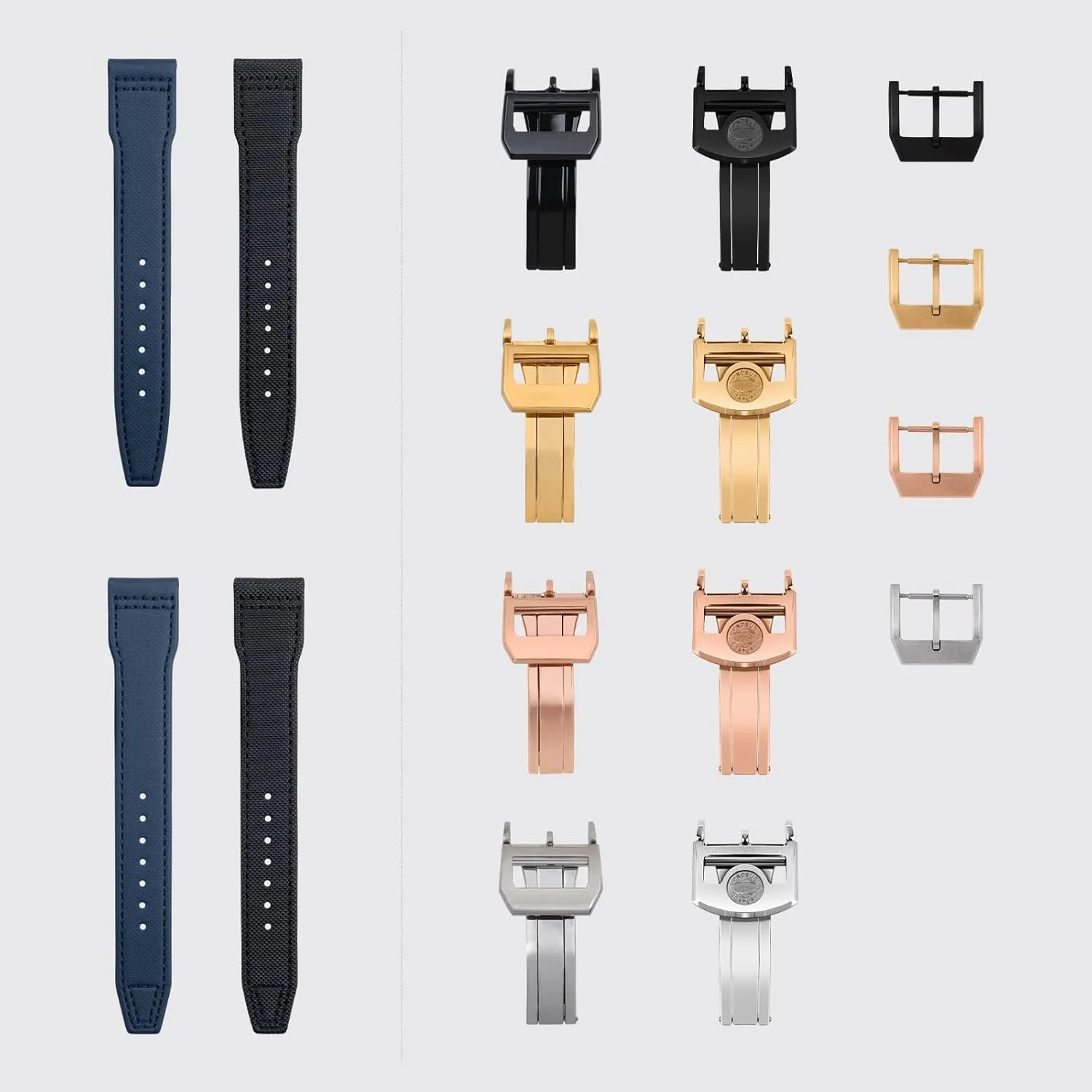 For IWC SPITFIRE MARK 18 Portugieser Portofino Pilot IW3777 Wristband 20mm 21mm 22mm Nylon Canvas Leather Watchbands