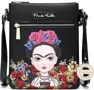 Frida Kahlo Cartoon Collection Cross Body Bag