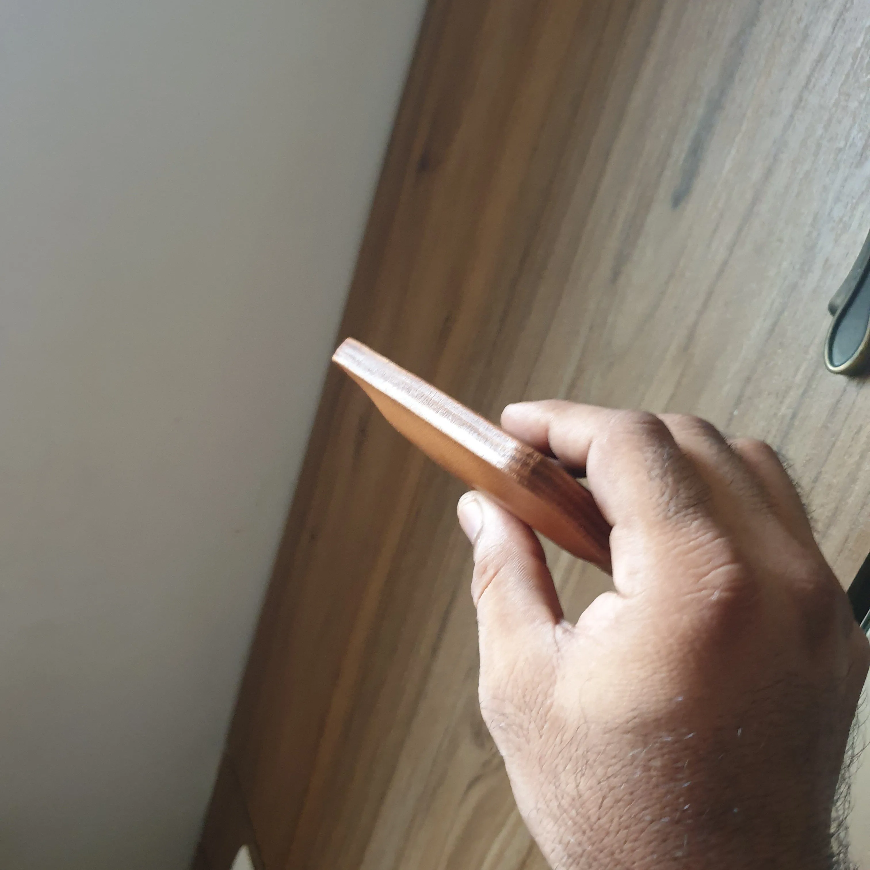 Fullgrain leather card holder