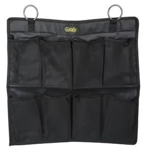 Gatsby Nylon Horse Boot Hanging Organizer Black