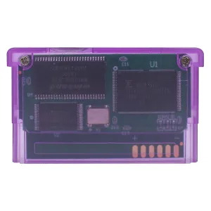 GBA SD Cartridge Flash Cart Game Cartridge Support TF Card for GBA/SP/GBM/IDS/NDS/NDSL for GameBoy Advanced, FAT Format, Maximum Capacity to 2Gb, New Version