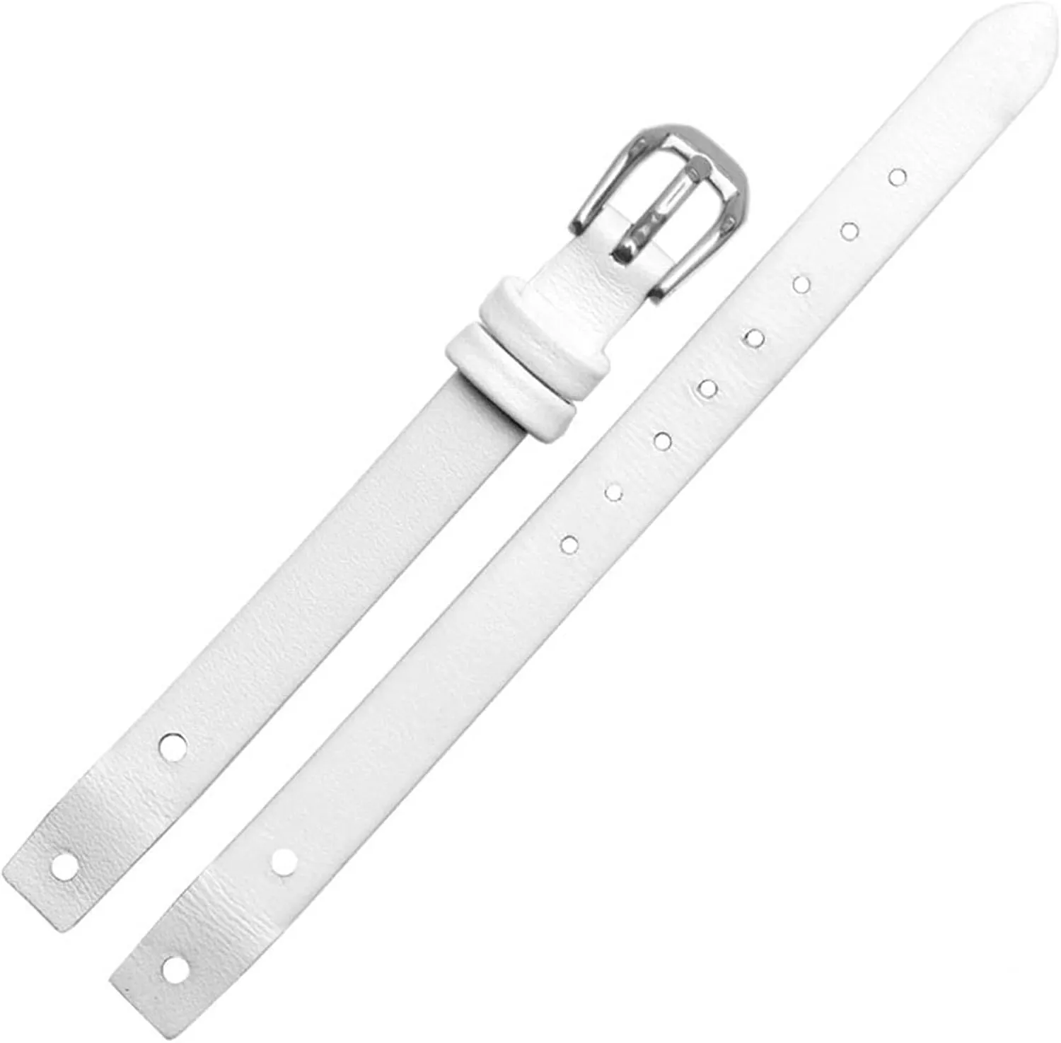 Genuine leather lady Watchbands For f ossil ES4340 ES4119 ES4000 watch straps with screw 8mm red black blue whitebracelet