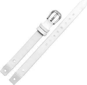 Genuine leather lady Watchbands For f ossil ES4340 ES4119 ES4000 watch straps with screw 8mm red black blue whitebracelet