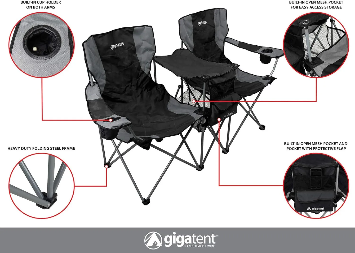 GigaTent Side by Side Chair