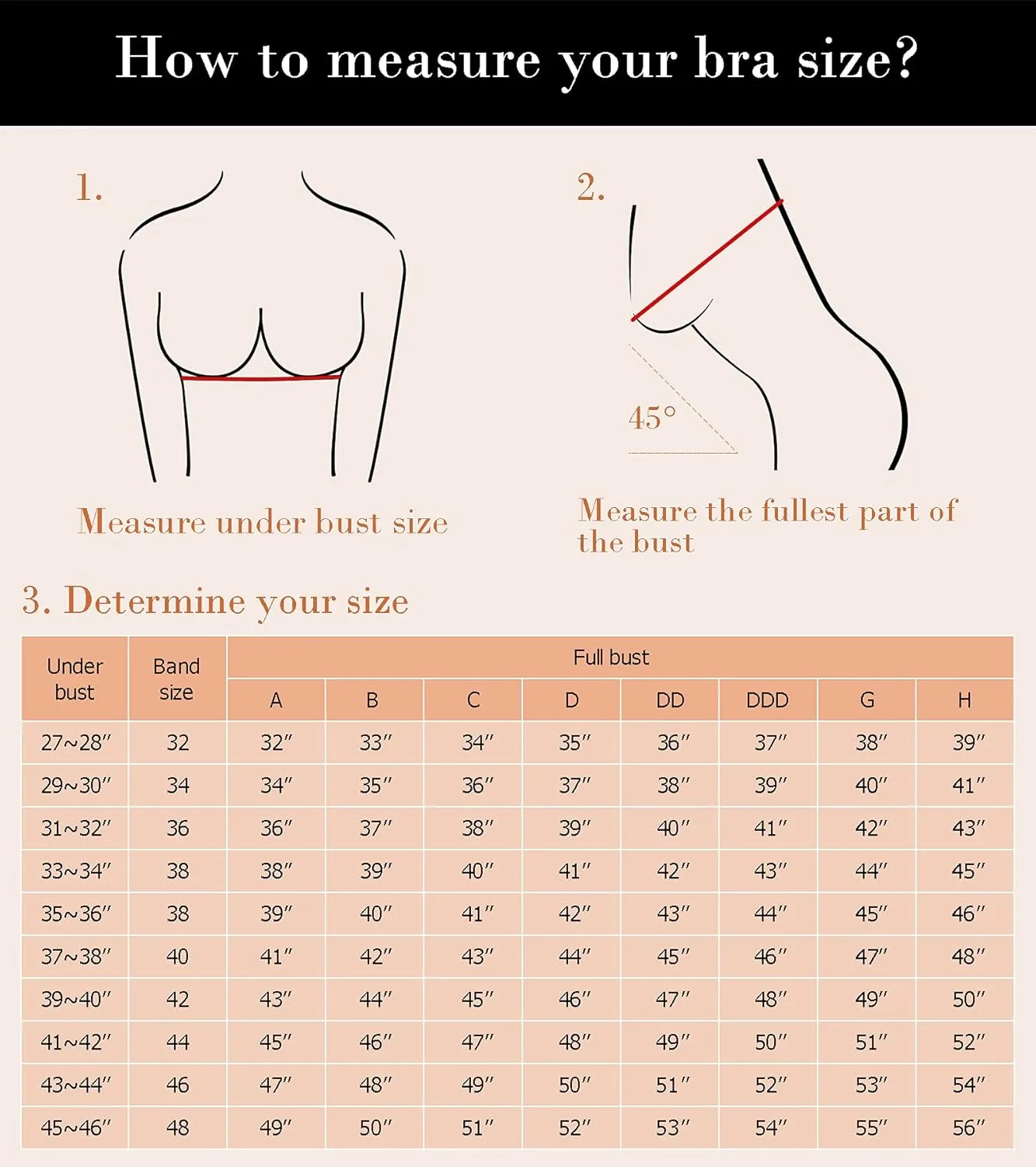 HACI Women's Strapless Bra Full Figure Coverage Contour Underwire Plus Size Red Carpet