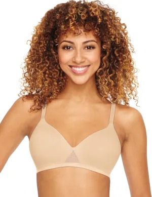 Hanes Women's Oh So Light Wireless T-Shirt Bra with ComfortFlex Fit and Comfort Foam