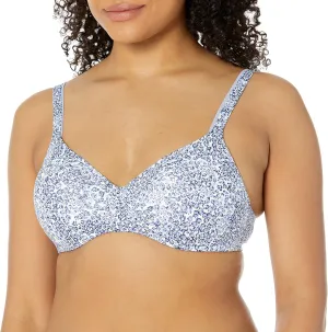 Hanes Women's Wireless Moisture-Wicking T-Shirt Bra, Wirefree Convertible Bra (Retired Colors)