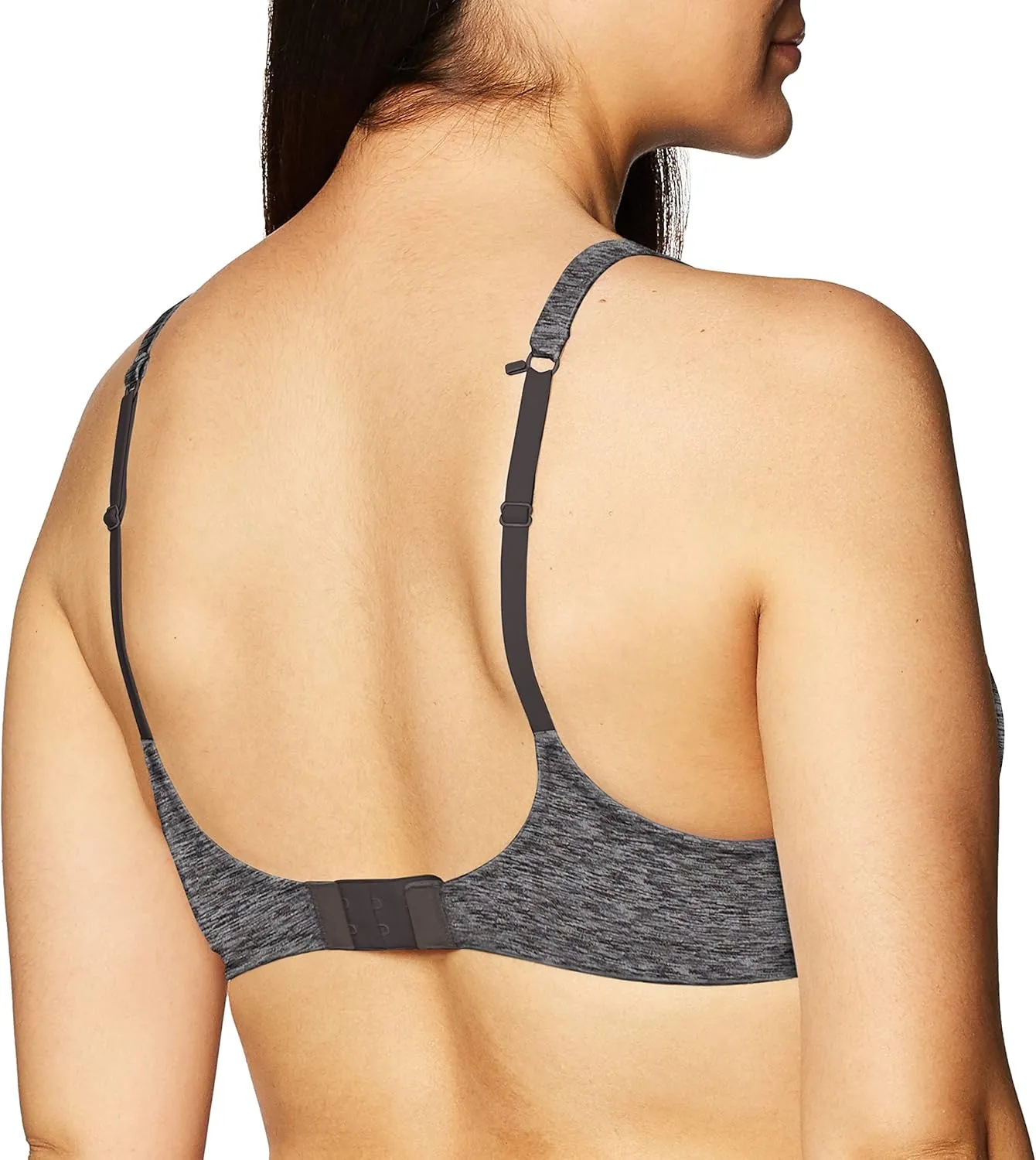 Hanes Women's Wireless Moisture-Wicking T-Shirt Bra, Wirefree Convertible Bra (Retired Colors)
