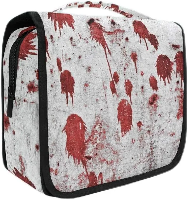 Hanging Toiletry Bag - Large Capacity Women Travel Business Cosmetic Organizer Portable Makeup Pouch with Sturdy Hook