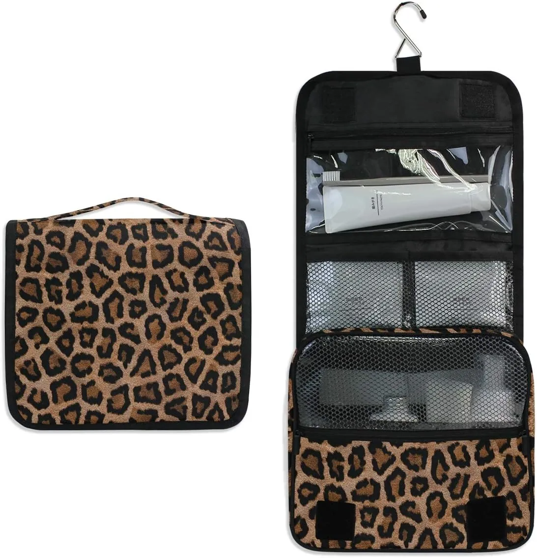 Hanging Travel Toiletry Bag Kit Makeup Case Cosmetics Organizer for Men Women