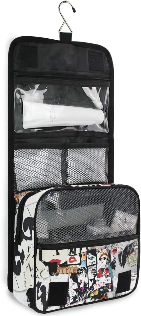 Hanging Travel Toiletry Bag Kit Makeup Case Cosmetics Organizer for Men Women