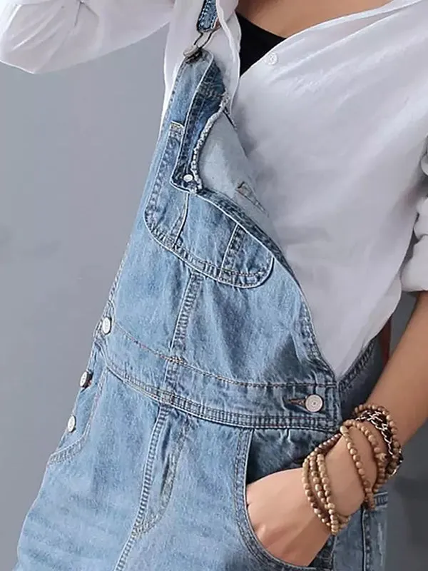 Harper™ - Vintage Denim Overall Dress